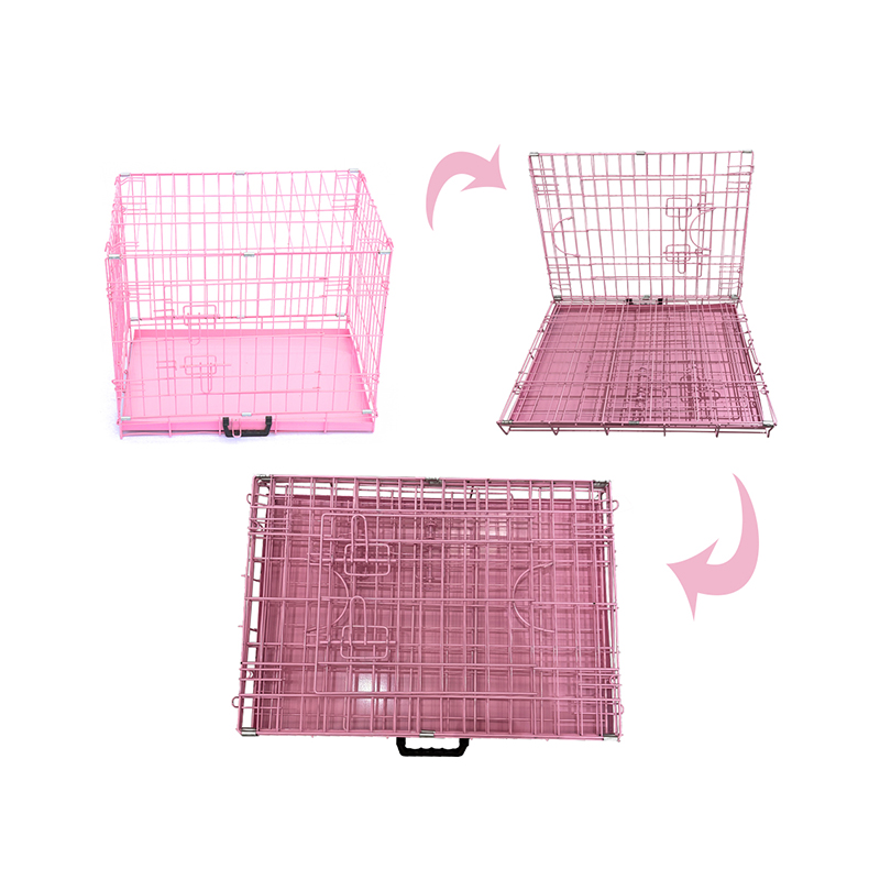 Skládací kovová psí klece skládací dráty Skládací kovová psí klece skládací dráty