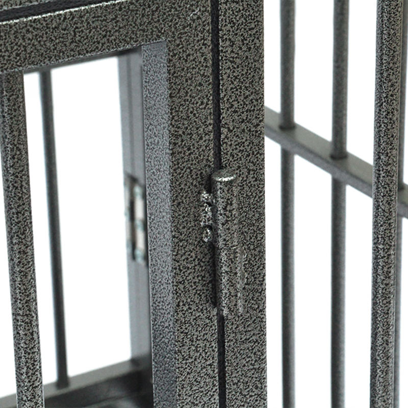 Otevřená horní těžká trubice kovová psí klece Otevřená horní těžká trubice kovová psí klece