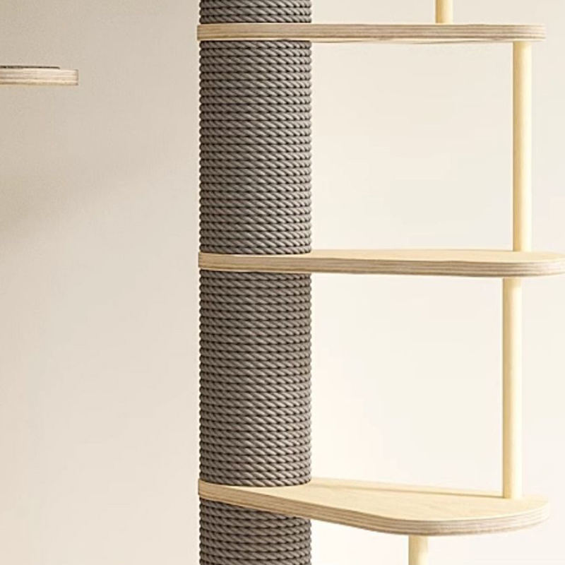 Villa z masivního dřeva víceúrovňová věž Velká kočičí strom lezení Villa z masivního dřeva víceúrovňová věž Velká kočičí strom lezení