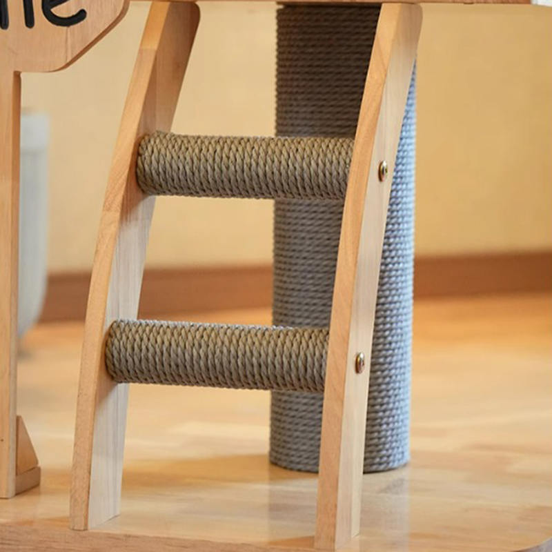 Tvar houby Condo Tower Tower Horolezec Frame Prial Cat Tree s žebříkem Tvar houby Condo Tower Tower Horolezec Frame Prial Cat Tree s žebříkem