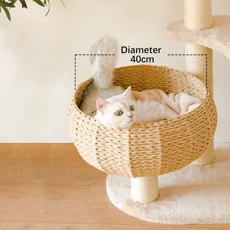 Moderní Kraft Paper Tower tkaná škrábance pošta Moderní Kraft Paper Tower tkaná škrábance pošta