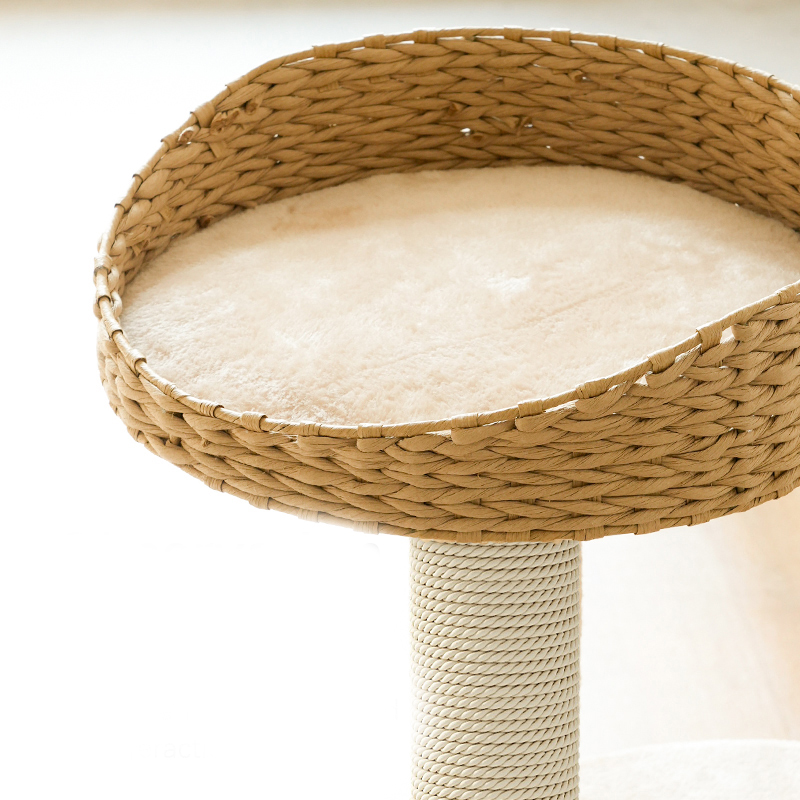 Moderní Kraft Paper Tower tkaná škrábance pošta Moderní Kraft Paper Tower tkaná škrábance pošta