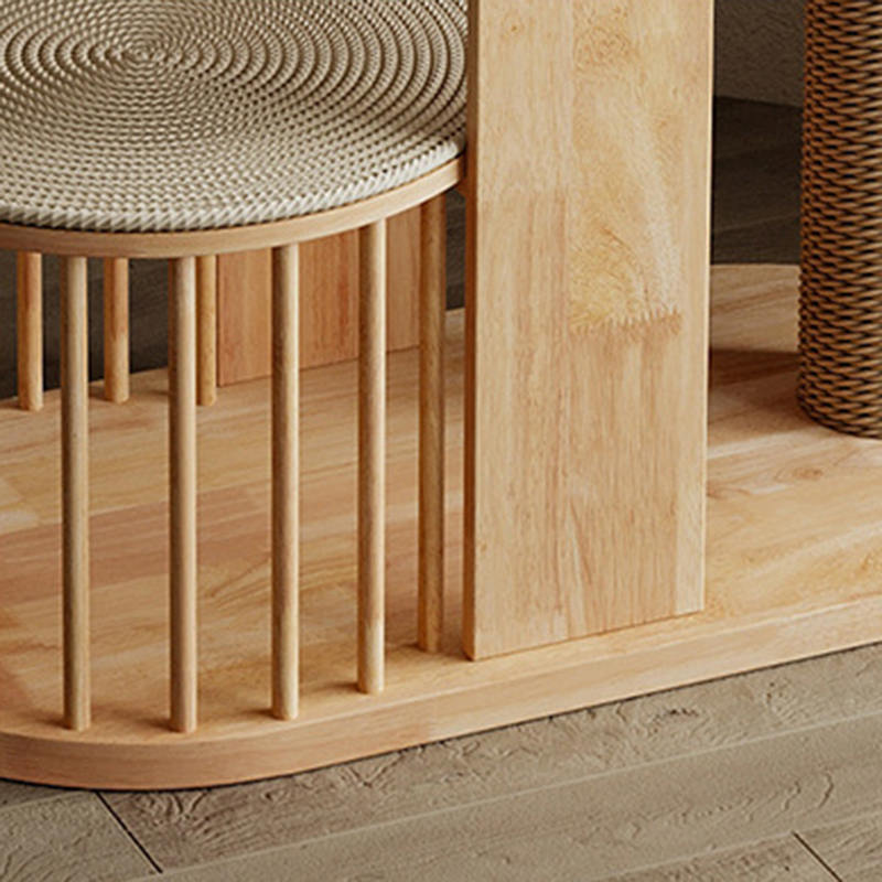 Víceúrovňová dřevěná věž Condo Climbing Frame Cat Tree Víceúrovňová dřevěná věž Condo Climbing Frame Cat Tree