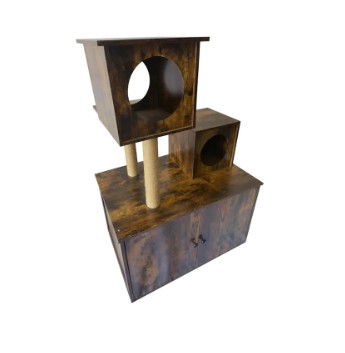 Jak zabránit tomu, aby se kočičí strom převrátil?